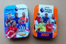 Latas-Tins Panini Cromos Premier League