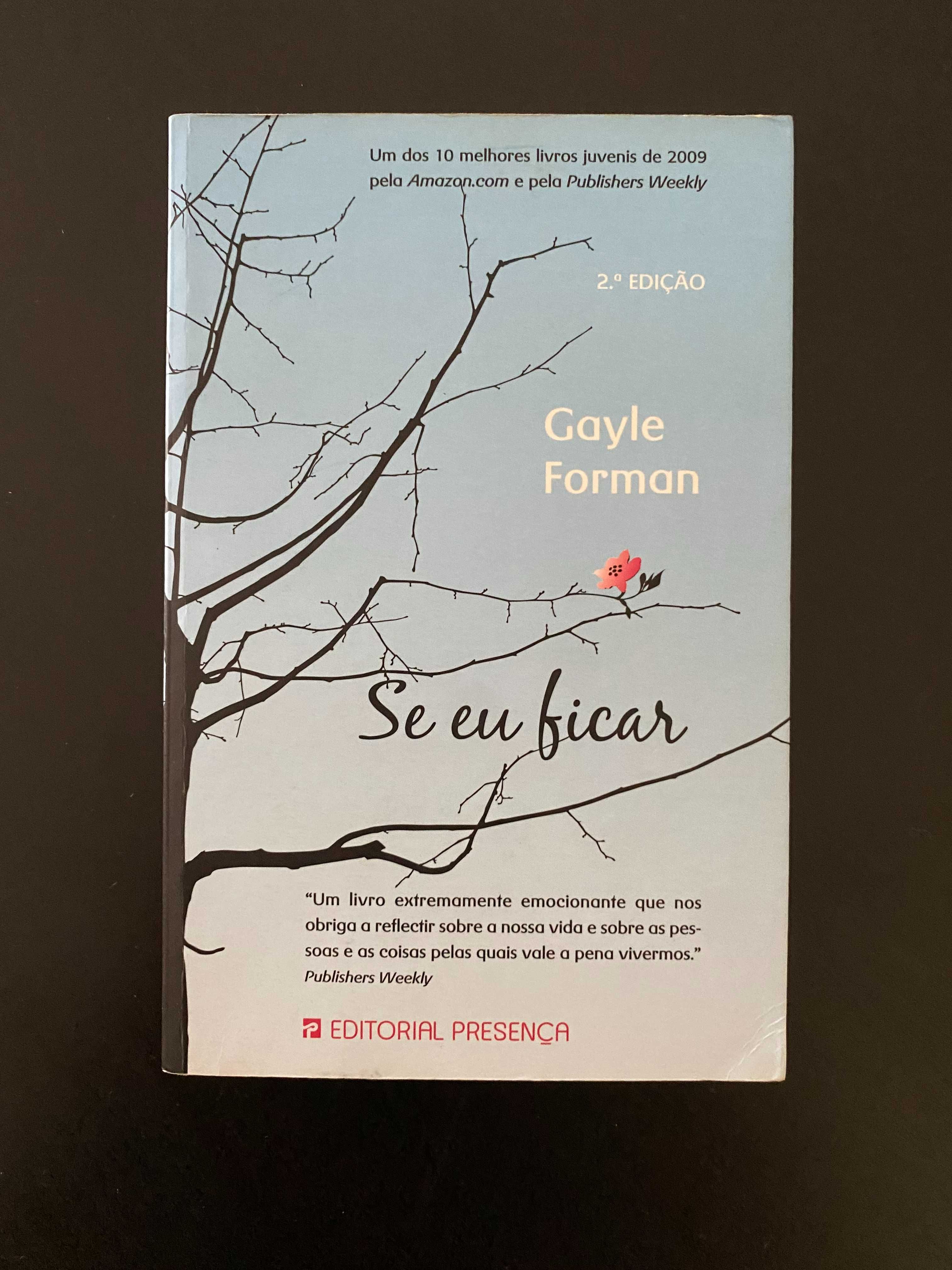 Livro Se Eu Ficar de Gayle Forman