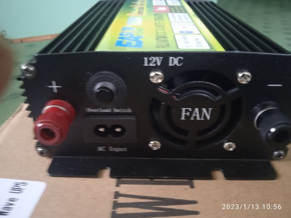 Інвертер з модифікованою синусоїдою та функцією безперервного живлення