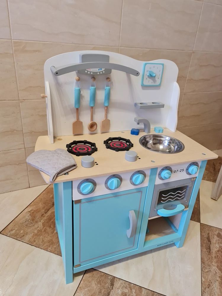 Іграшкова кухня New Classic Toys Bon Appetit DeLuxe Блакитна