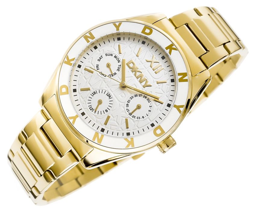 zegarek damski dkny chambers multi sport dk1l073m0025 + box