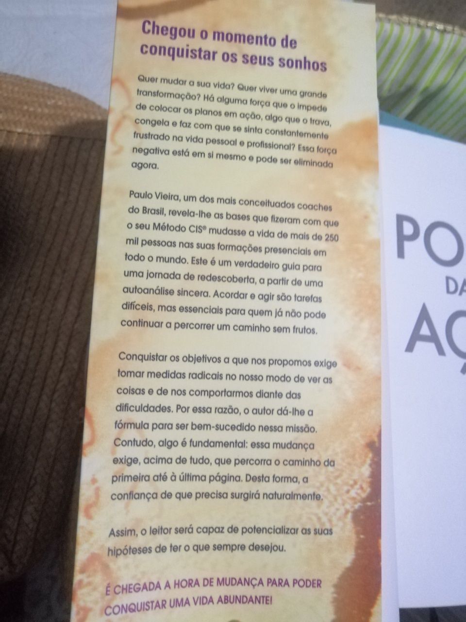 O Poder Da Ação - Paulo Vieira