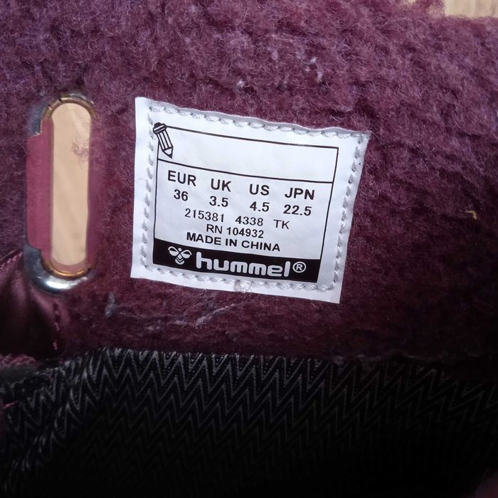 Натуральні дитячі черевики, теплі ботинки на мембрані, нубук, зима, 36