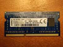SO-DIMM DDR3 1600MHz Kingston 4GB PC3L 12800S