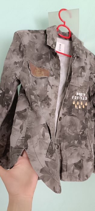 Коттоновая рубашка на девочку подростка