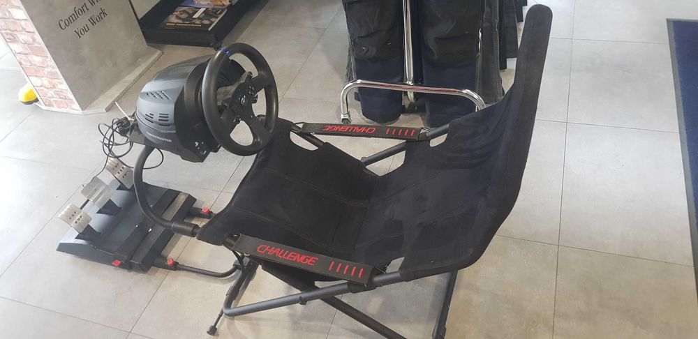 Zestaw wyścigowy Playseat Challenge + Thrustmaster T300RS Super stan