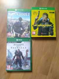 Gry Xbox one series x AC Varhalla cyberpunk