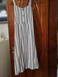 Vestido riscas tam. único