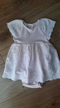 Sukienka niemowlęca dziewczęca H&M 68 cm