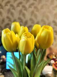 Тюльпан силікон квіти букет