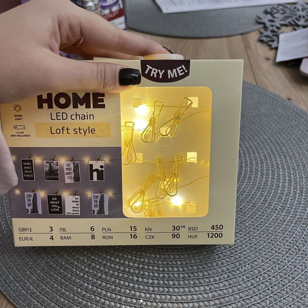 lampki led do powieszenia zdjec