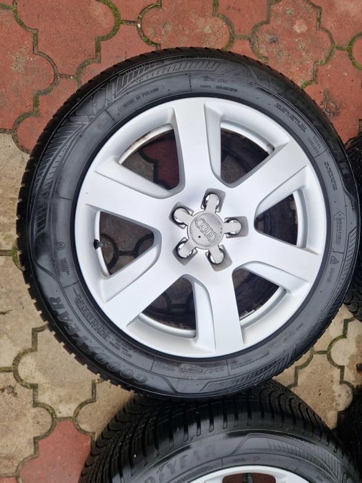 Koła WIELOSEZONOWE Audi A6 C7 C6 225/55/17 GOODYEAR jak nowe