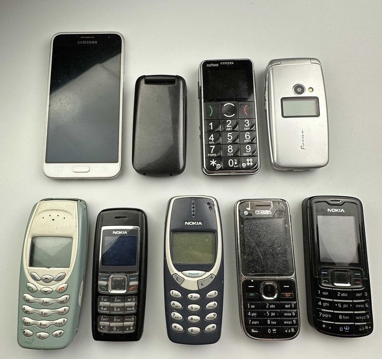Nokia 3110 c,3310,3410,1600.C2-01 Samsung J3-6 ,My phone i inne