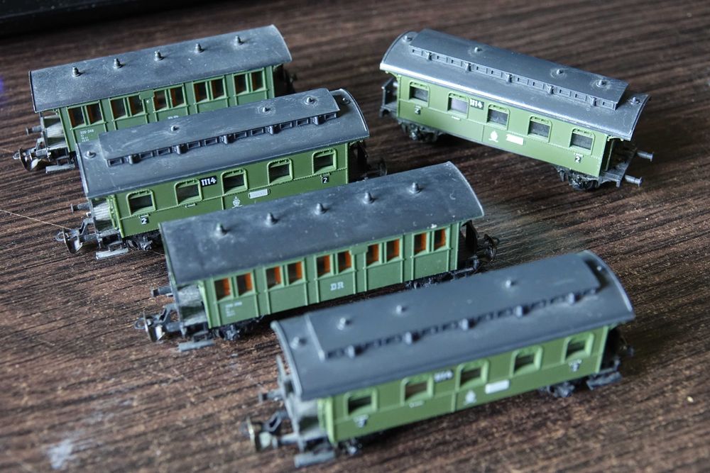 kolejka / wagoniki TT Retro
