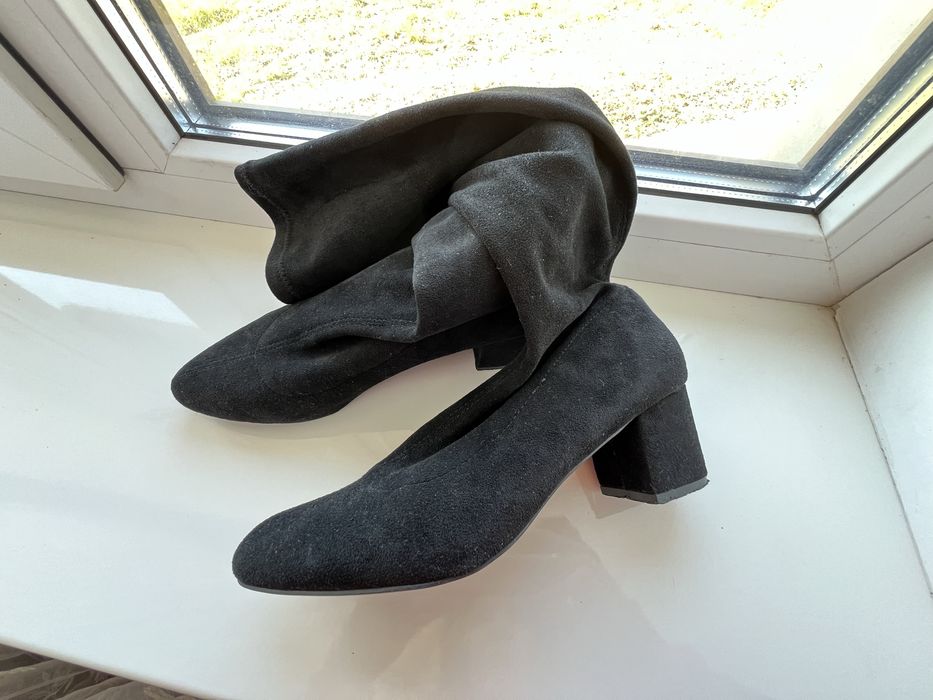 Сапог чулок, сапоги, сапожки, чоботи жіночі. Розмір 40, стілька 26 см.