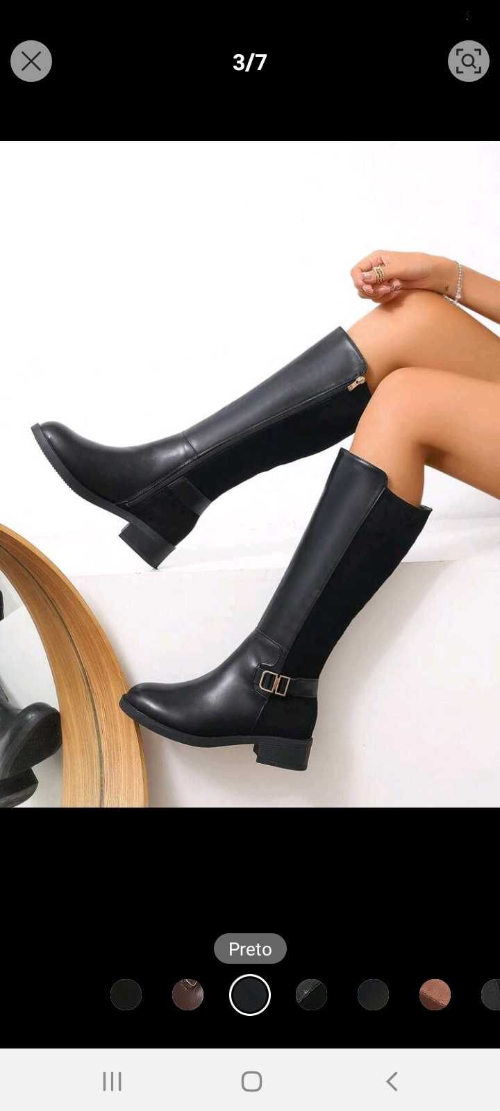 Botas tam 36/37 novas 15€