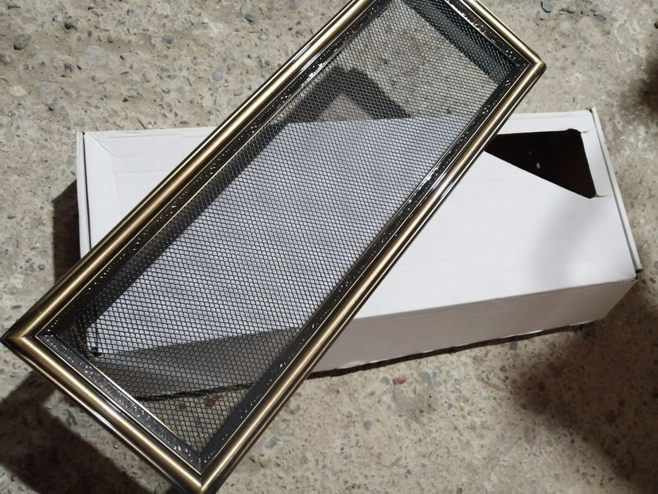 Вентиляционная решетка Kratki 17х49 см рустикальная