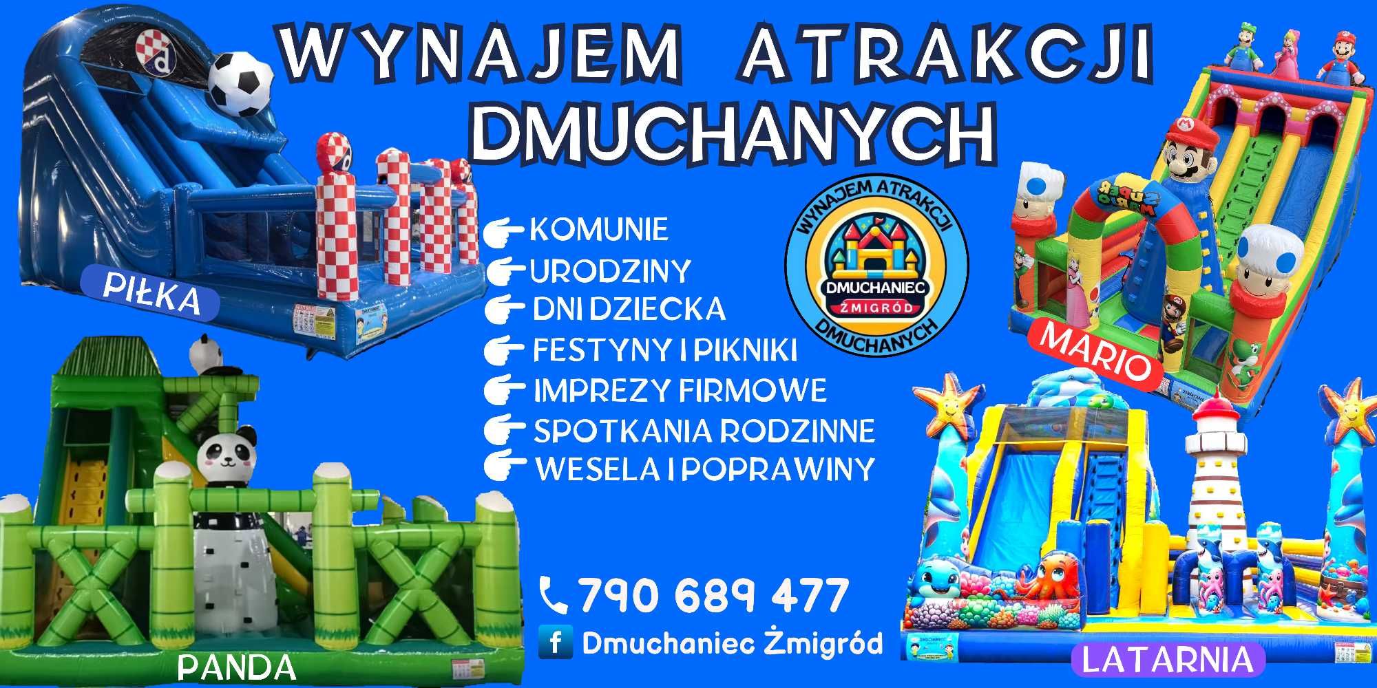 dmuchaniec - wynajem