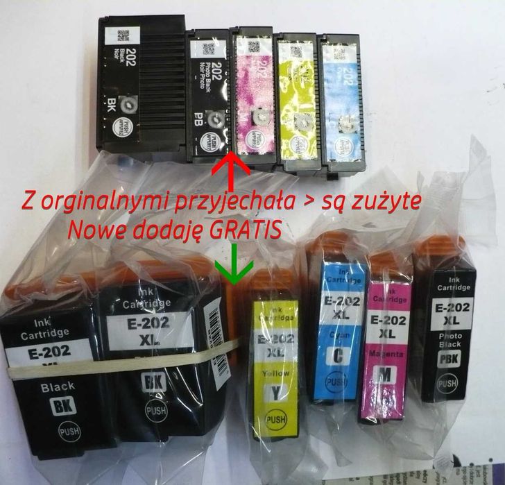 Epson XP-6105 Duplex na tanie tusze POWYSTAWOWE