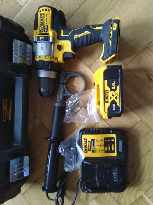 Wkrętarka wiertarka Dewalt DCD999 18V 126 Nm 3-biegi udar aku 5AH