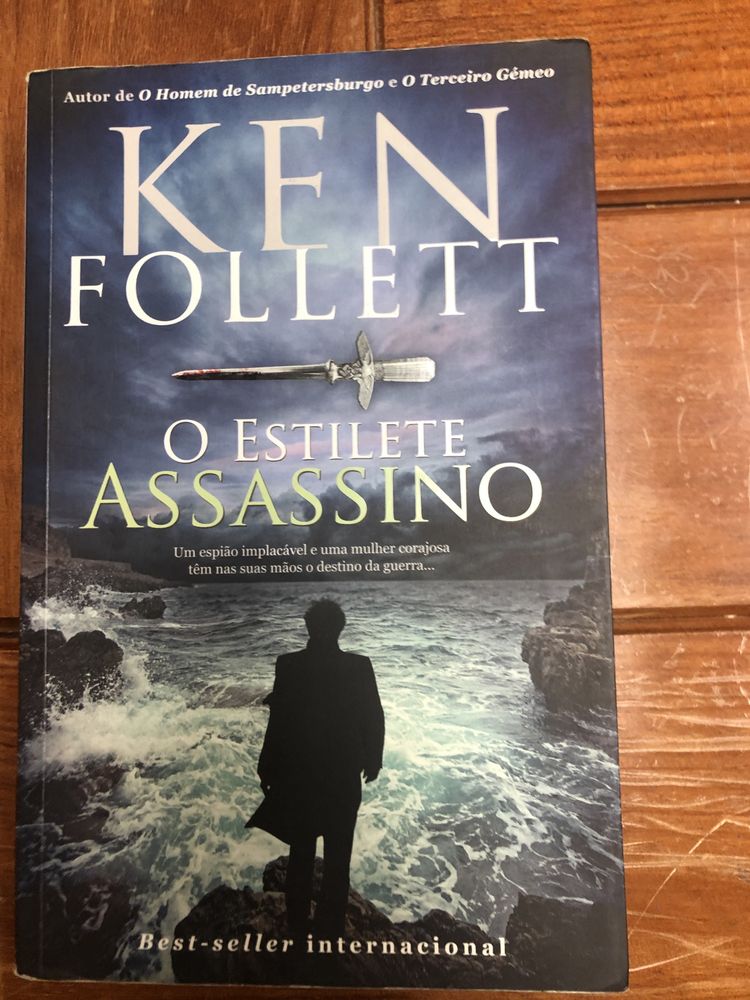 Livro Ken Follett - O Estilete Assassino