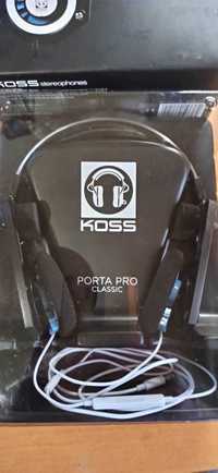 Наушники Koss Porta Pro с гарнитурой + PRO4AA Titanium