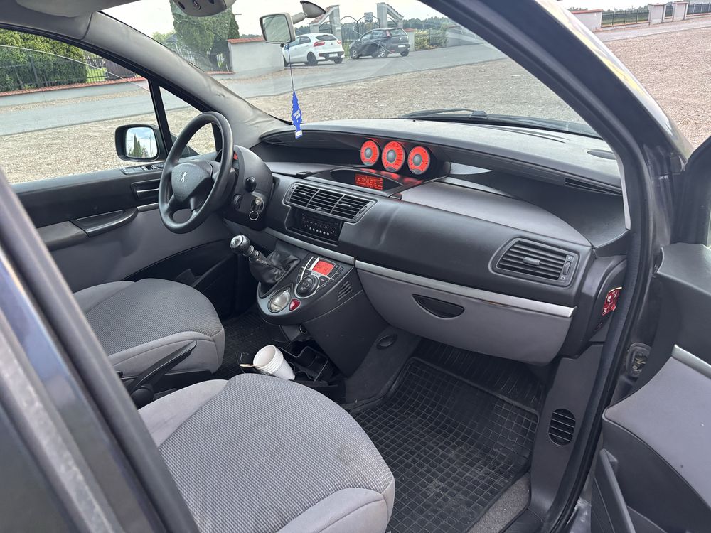 Peugeot 807 2.0 hdi 2005 r 7 os z hakiem