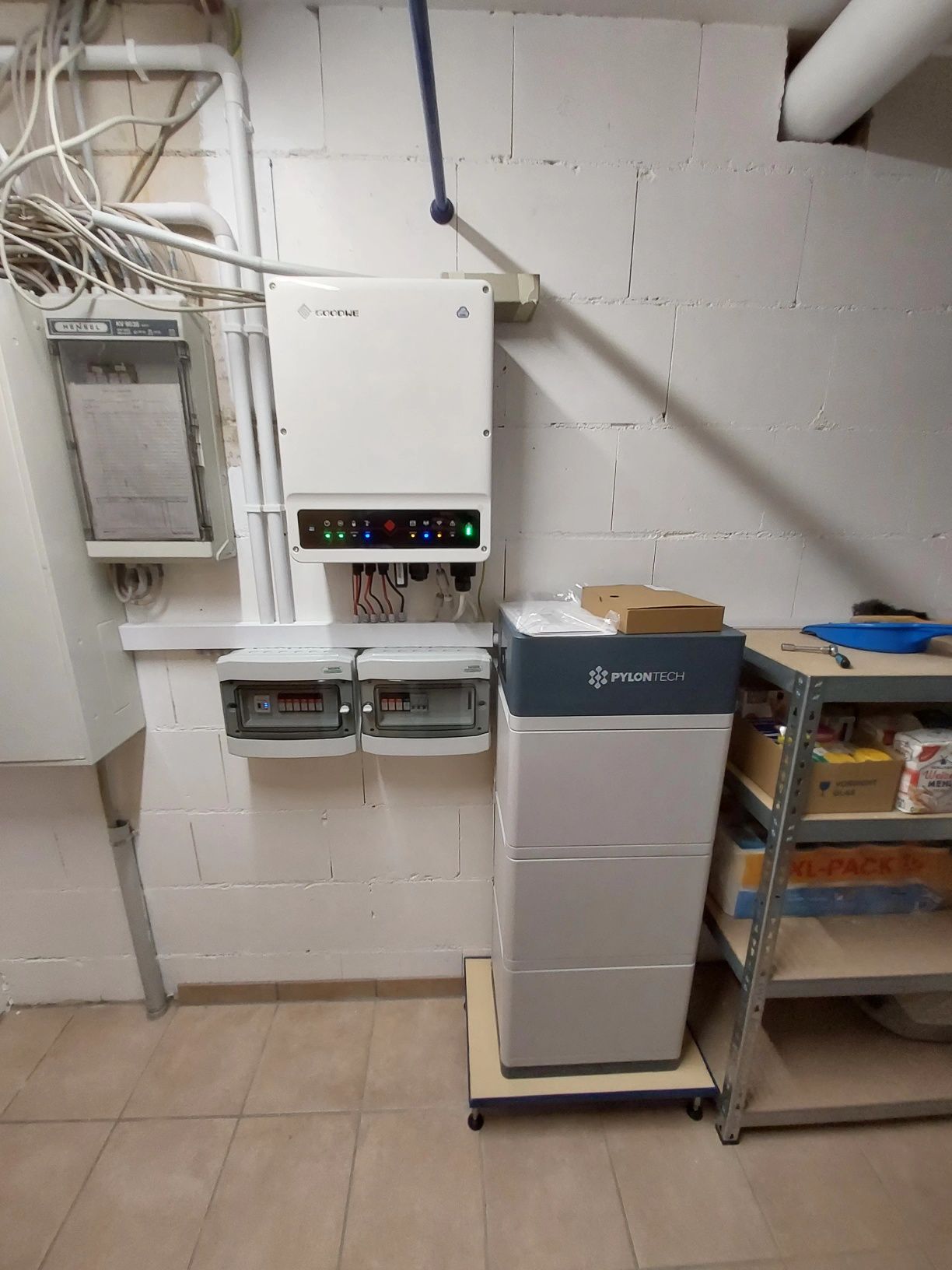Instalacja fotowolticzna 10kw z magazynem energii 15kw