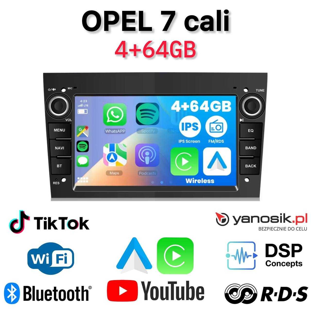 Nowe radio nawigacja android opel astra h corsa d zafira b vectra c