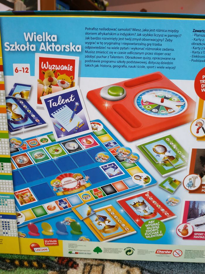 Gra Wielka szkoła aktorska.