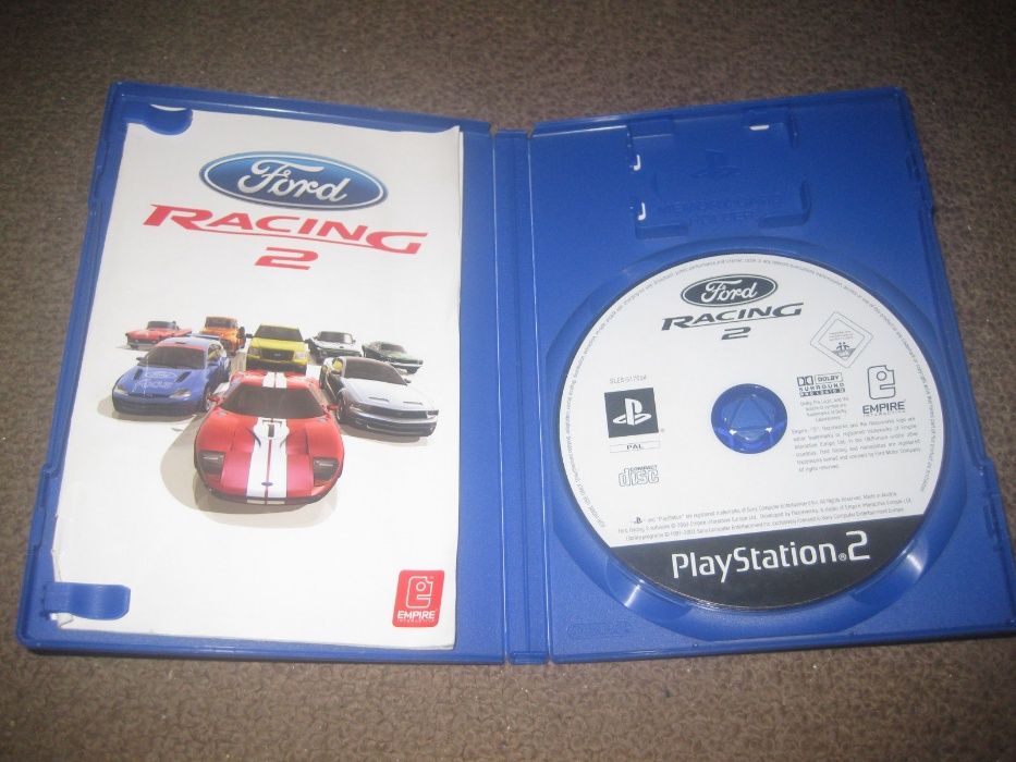 Jogo "Ford Racing 2" PS2/Completo!