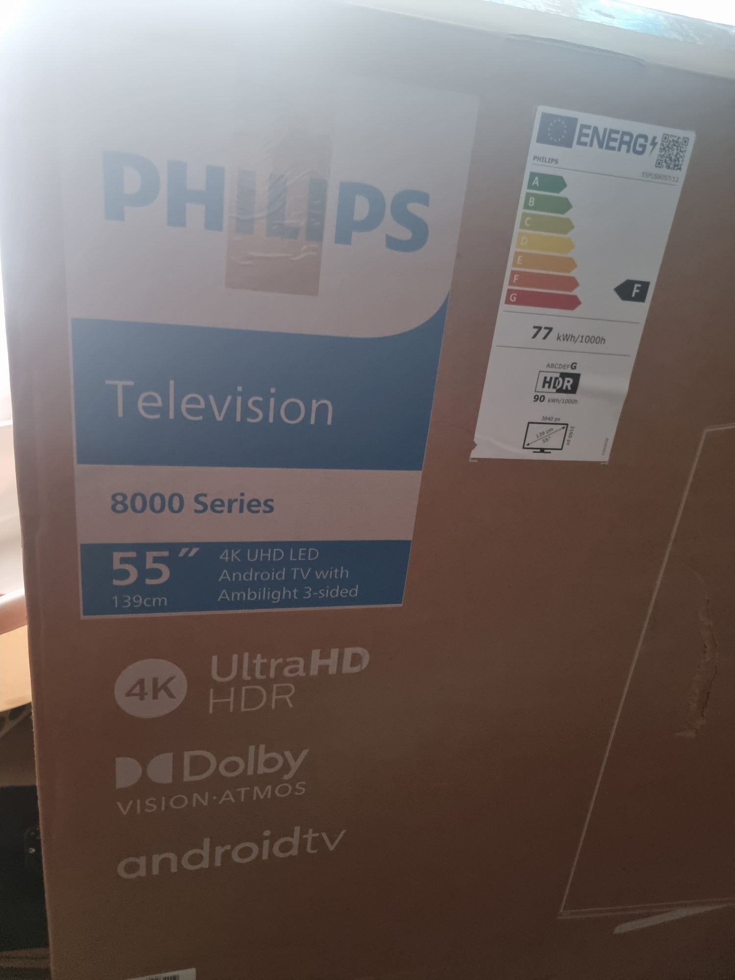 PHILIPS Ambilight 55 cali Gwarancja!