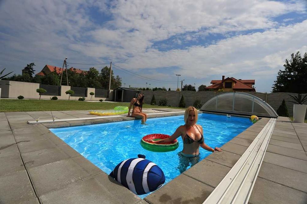 SP Basen poliestrowy Royal 5,30 x 3,20 SET ogrodowy ! montaż ! laminat