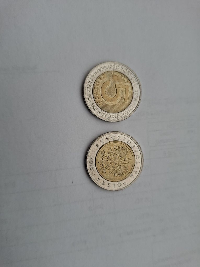 Moneta 5 zloty okolicznościowa