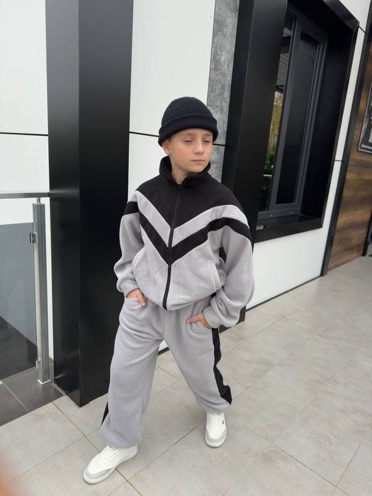 Дитячий флісовий теплий костюм хлопчик/дівчинка