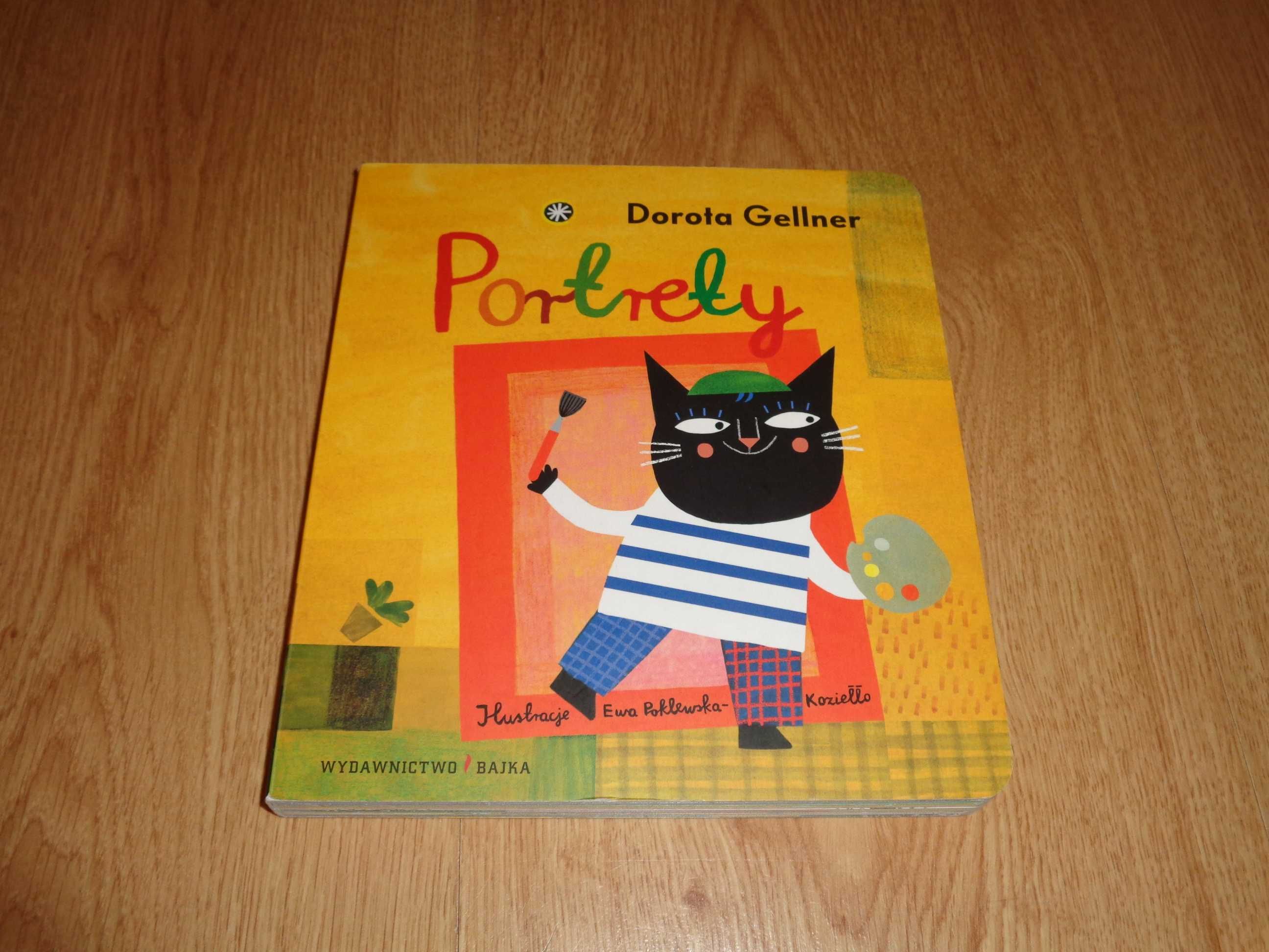 książka dla dzieci Portrety Dorota Gellner