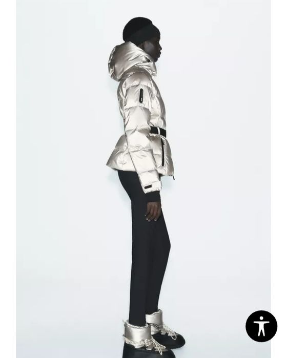 Пуховик dki collection water resistant and wind protection від zara