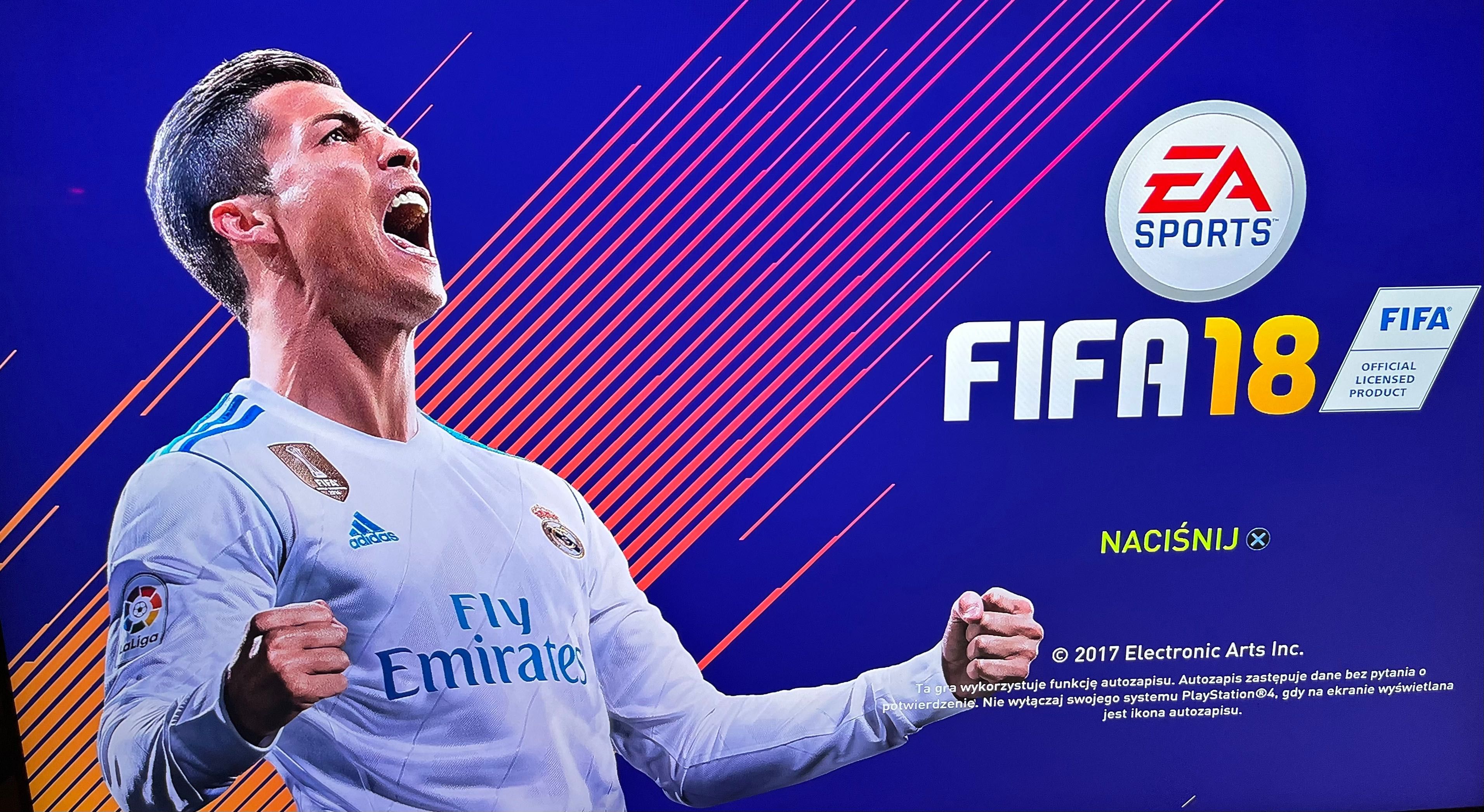 Gra FIFA 18 PL PlayStation 4 Ps4 Fat Slim Pro Ps5