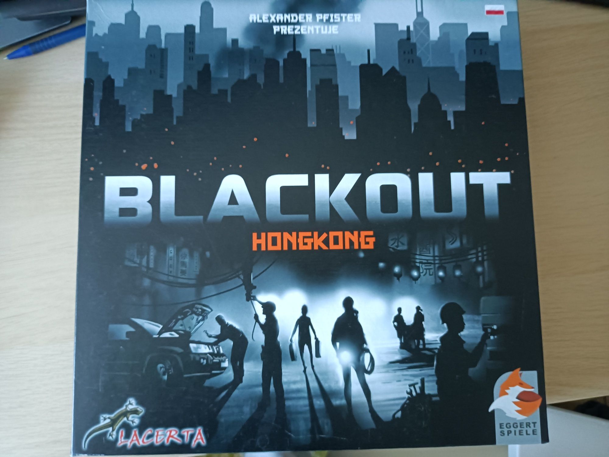 Gra planszowa Blackout Hongkong