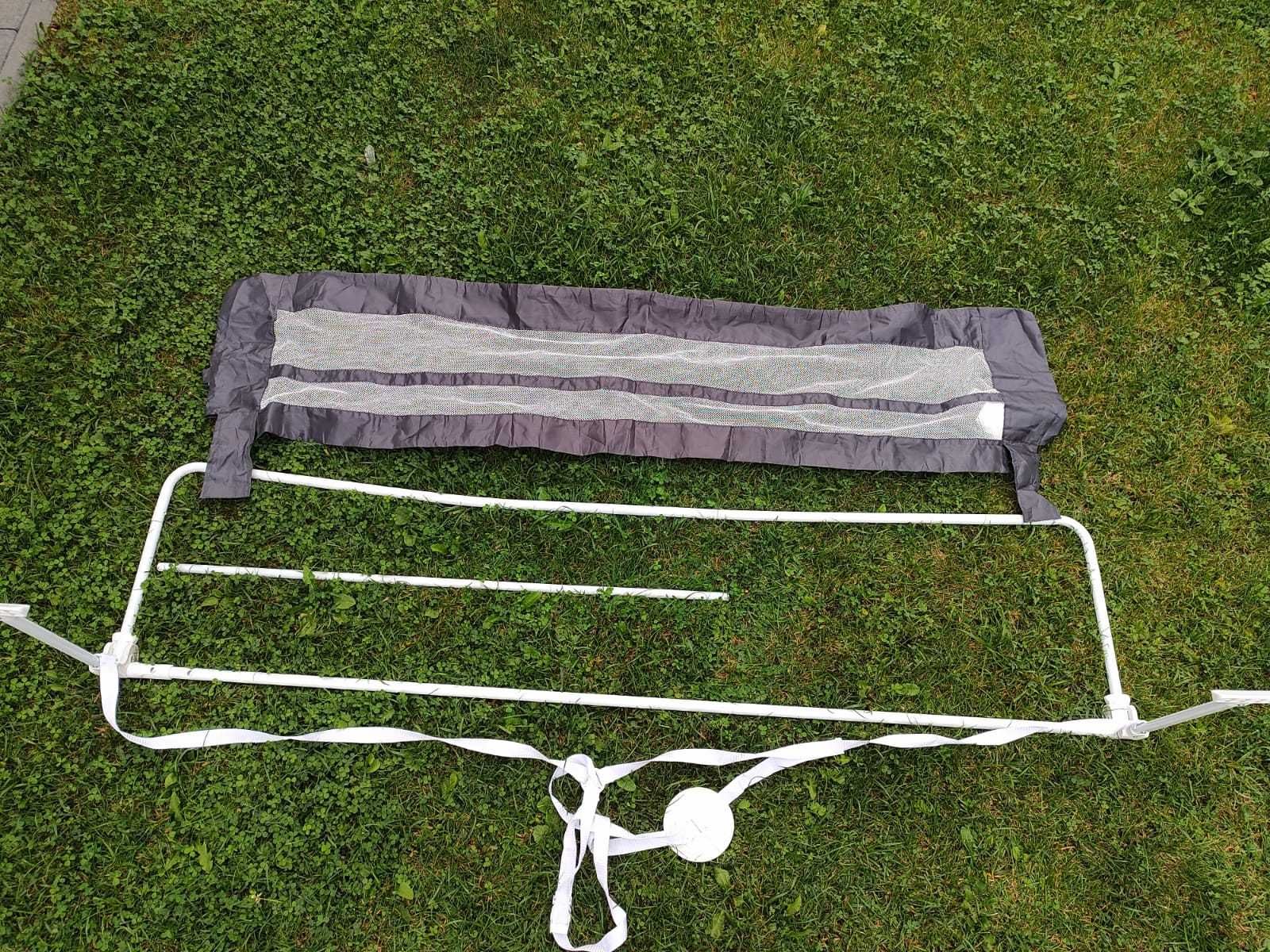 Barierka ochronne do łóżeczka łóżka 42 cm wys 180 cm dł, składana