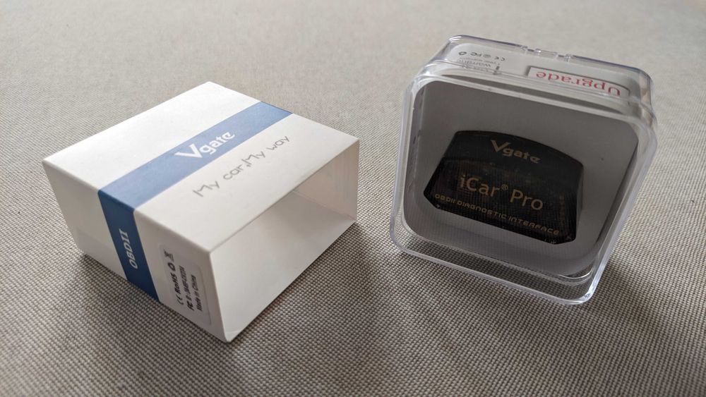 Interfejs Android OBD Vgate iCar Pro BT 3.0 OBD2 nieużywany oryginalny