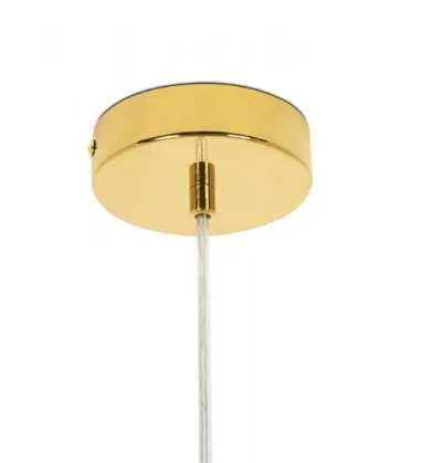 Lampa wisząca MONETE single złota - metal - NOWA, WYPRZEDAŻ MAGAZYNOWA