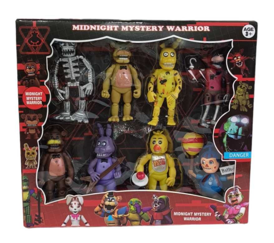Figurki FIVE NIGHTS AT FREDDY'S  Zestaw  fugurek Fnaf  8 SZT FOXY