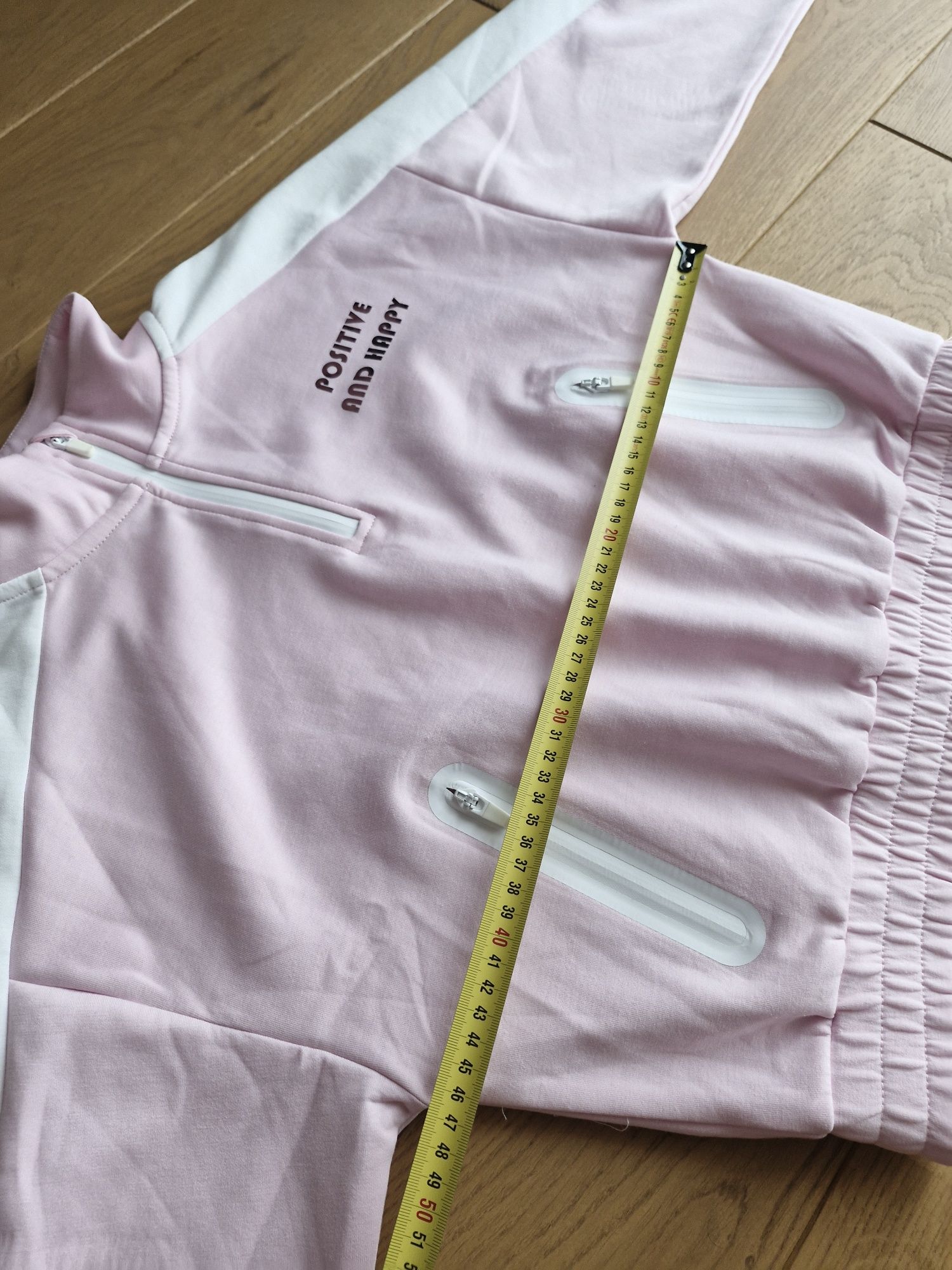 Bluza zara jasny róż na 164