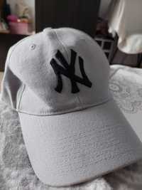 Czapka NY new era stan idealny szara