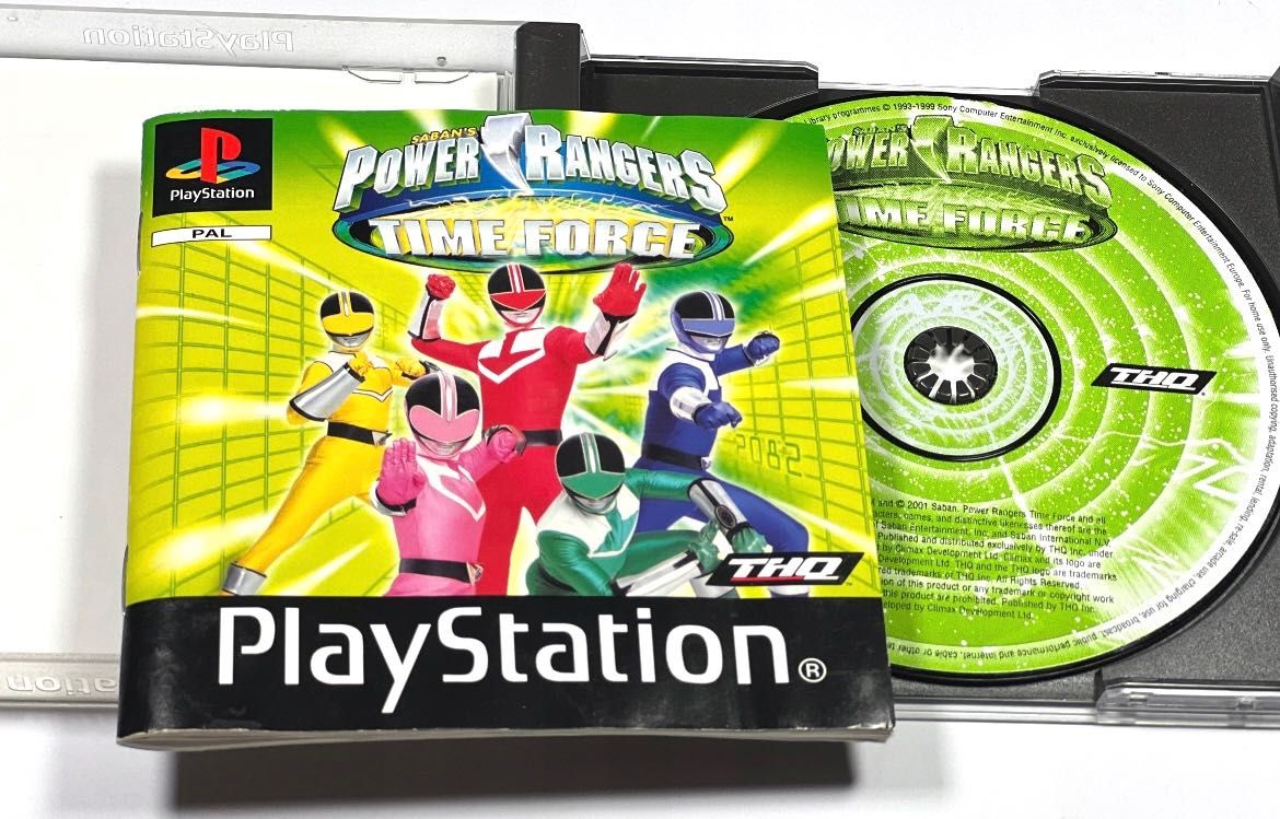 Power Rangers Time Force Playstation 1 PS1 PSX