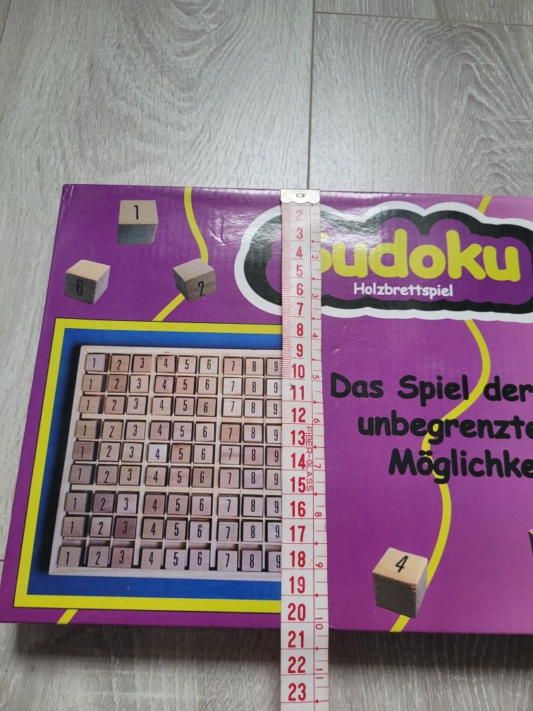 Drewniane sudoku