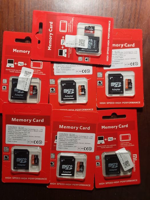 В Наличие! Карта памяти Xiaomi sd  128 Гб в упаковке высокоскоростн