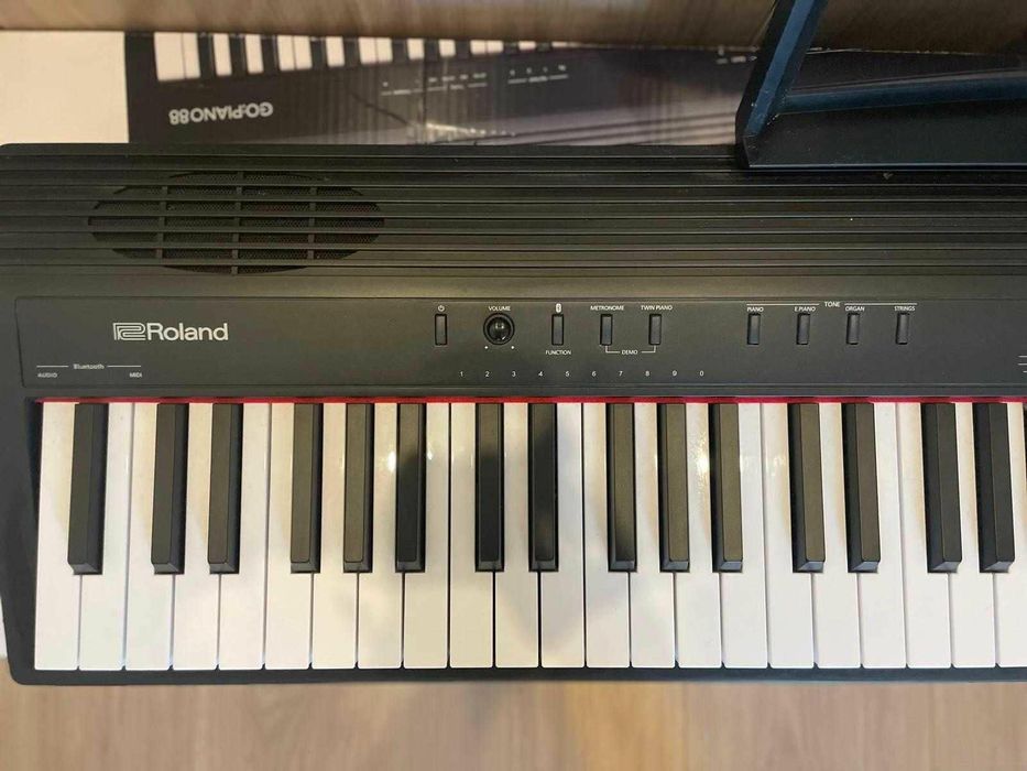 Roland GO:Piano 88 – Quase Novo + Suporte e Capa Incluídos