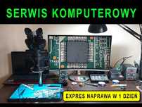 Serwis komputerowy naprawa montaż składanie komputerów laptopów